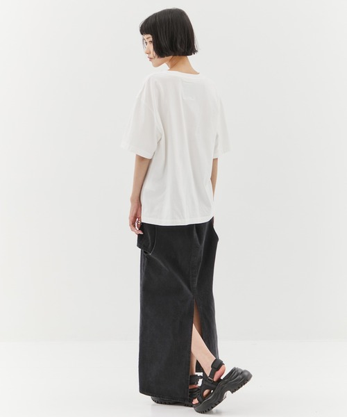 CLANE/クラネ】CIRCLE CUT LAYERED DENIM SKIRT/サークルカット
