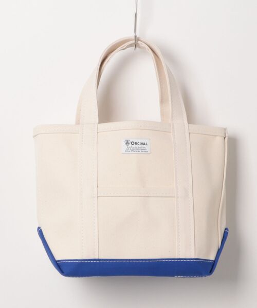 ORCIVAL（オーシバル）の「TOTE BAG SMALL トート バック スモール（トートバッグ・レディース・その他1/その他2/その他3/その他5/その他11/その他8/その他10/その他13/その他19/その他6/その他14/その他15/その他16/その他17/その他18/その他4/その他7/その他9/その他12/その他20/その他21/グレー系その他2/ベージュ系その他/オレンジ系/グレー系その他/ターコイズブルー/ホワイト系その他2/ホワイト系その他・FREE/ONE SIZE）」の3枚目の写真