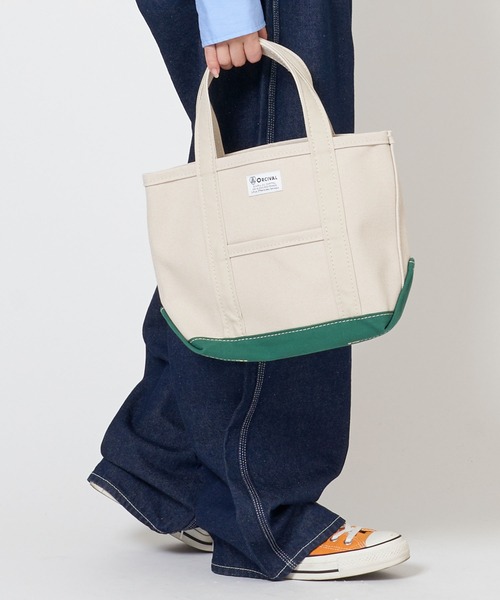 ORCIVAL（オーシバル）の「TOTE BAG SMALL トート バック スモール（トートバッグ・レディース・その他1/その他2/その他3/その他5/その他11/その他8/その他10/その他13/その他19/その他6/その他14/その他15/その他16/その他17/その他18/その他4/その他7/その他9/その他12/その他20/その他21/グレー系その他2/ベージュ系その他/オレンジ系/グレー系その他/ターコイズブルー/ホワイト系その他2/ホワイト系その他・FREE/ONE SIZE）」の6枚目の写真