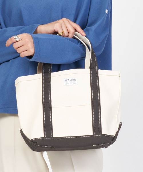 ORCIVAL（オーシバル）の「TOTE BAG SMALL トート バック スモール（トートバッグ・レディース・その他1/その他2/その他3/その他5/その他11/その他8/その他10/その他13/その他19/その他6/その他14/その他15/その他16/その他17/その他18/その他4/その他7/その他9/その他12/その他20/その他21/グレー系その他2/ベージュ系その他/オレンジ系/グレー系その他/ターコイズブルー/ホワイト系その他2/ホワイト系その他・FREE/ONE SIZE）」の18枚目の写真