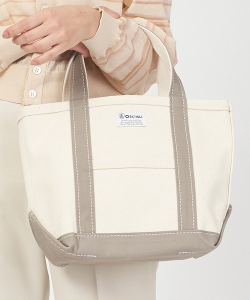 ORCIVAL（オーシバル）の「TOTE BAG SMALL トート バック スモール（トートバッグ・レディース・その他1/その他2/その他3/その他5/その他11/その他8/その他10/その他13/その他19/その他6/その他14/その他15/その他16/その他17/その他18/その他4/その他7/その他9/その他12/その他20/その他21/グレー系その他2/ベージュ系その他/オレンジ系/グレー系その他/ターコイズブルー/ホワイト系その他2/ホワイト系その他・FREE/ONE SIZE）」の20枚目の写真