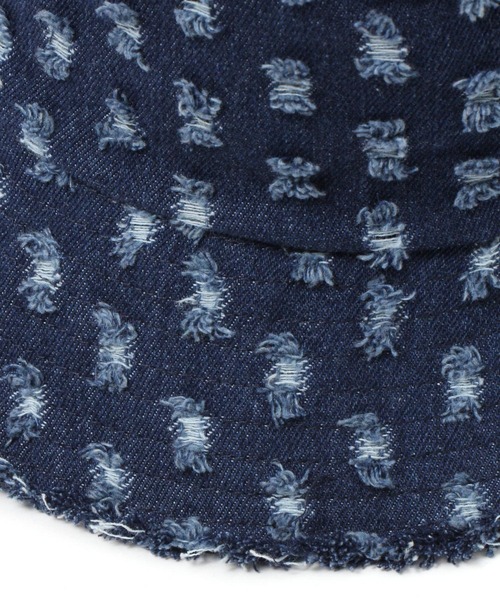 niko and...（ニコアンド）の「オリジナルアソートフリンジバケットハット（ハット・レディース・ブルー/チャコール/ベージュ・FREE）」の17枚目の写真