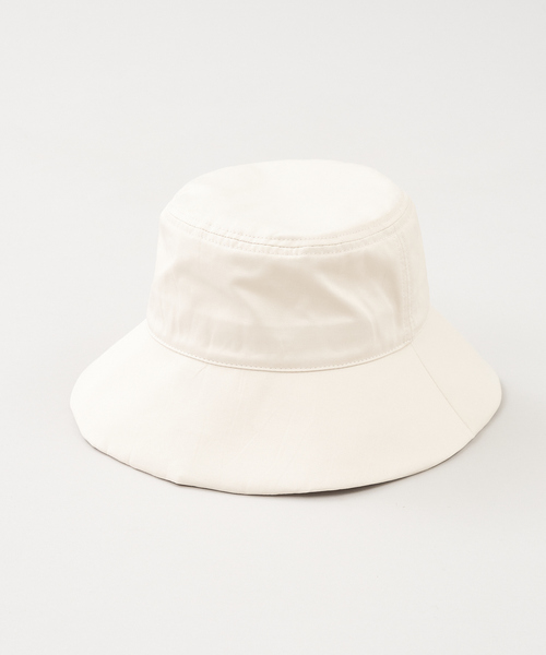 abahouse mavie（アバハウスマヴィ）の「コットンナイロンハット(ストラップ付)（ハット・レディース・ライトグレー/ブラック・フリー）」の6枚目の写真