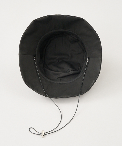 abahouse mavie（アバハウスマヴィ）の「コットンナイロンハット(ストラップ付)（ハット・レディース・ライトグレー/ブラック・フリー）」の17枚目の写真