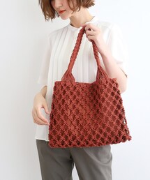 grove | マクラメスクエアトート(トートバッグ)