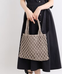 grove | マクラメスクエアトート(トートバッグ)