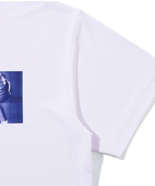 SPALDING（スポルディング）の「【SPALDING/スポルディング】Tシャツ フォト ドント フォロー ザ ウエーブ/半袖吸水速乾UVカットTシャツ（Tシャツ/カットソー・メンズ・ホワイト/ブラック・MEDIUM/X-LARGE/LARGE/SMALL）」の7枚目の写真