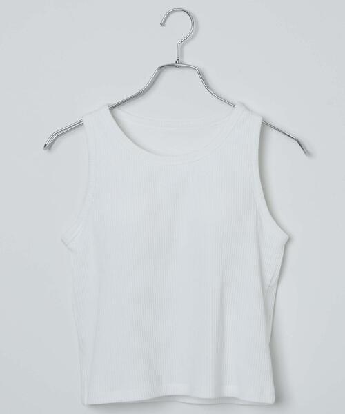 WEGO(ウィゴー)の「WEGO/nachumoreカップインタンク(タンクトップ・レディース・グリーン系その他/ホワイト系その他5/ホワイト/ブルー系その他/ブラック/ブラック系その他・MEDIUM/SMALL)」の22枚目の写真