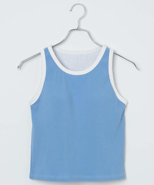 WEGO(ウィゴー)の「WEGO/nachumoreカップインタンク(タンクトップ・レディース・グリーン系その他/ホワイト系その他5/ホワイト/ブルー系その他/ブラック/ブラック系その他・MEDIUM/SMALL)」の18枚目の写真