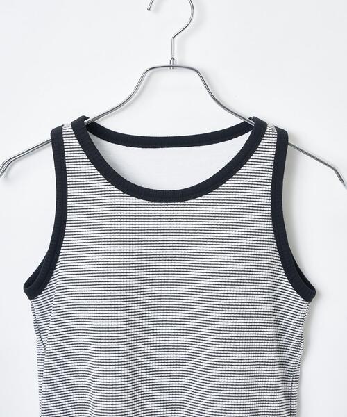 WEGO(ウィゴー)の「WEGO/nachumoreカップインタンク(タンクトップ・レディース・グリーン系その他/ホワイト系その他5/ホワイト/ブルー系その他/ブラック/ブラック系その他・MEDIUM/SMALL)」の13枚目の写真