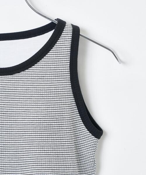 WEGO(ウィゴー)の「WEGO/nachumoreカップインタンク(タンクトップ・レディース・グリーン系その他/ホワイト系その他5/ホワイト/ブルー系その他/ブラック/ブラック系その他・MEDIUM/SMALL)」の12枚目の写真