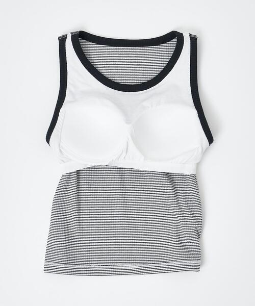 WEGO(ウィゴー)の「WEGO/nachumoreカップインタンク(タンクトップ・レディース・グリーン系その他/ホワイト系その他5/ホワイト/ブルー系その他/ブラック/ブラック系その他・MEDIUM/SMALL)」の15枚目の写真