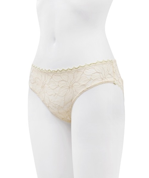 ANNEBRA(アンブラ)の「Heart バックオープンデザインショーツ(ショーツ・レディース・クリーム/シャーベット・XL/L/M)」の7枚目の写真