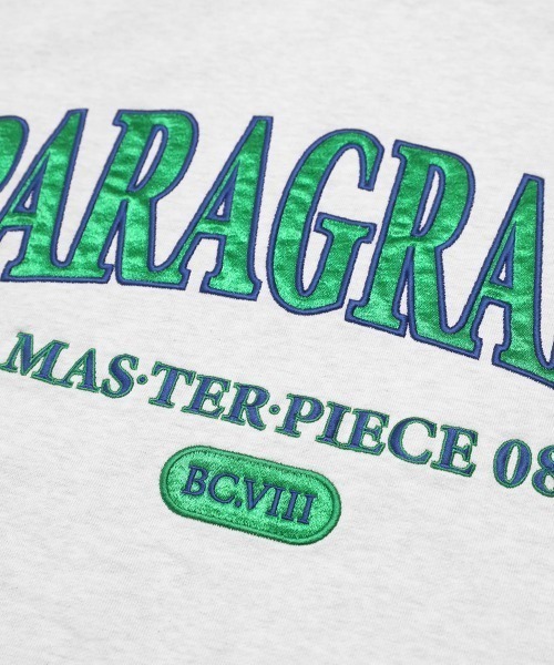 【Paragraph】25ss PARAGRAPH ANGEL CREW スウェットシャツ paragraph スウェット - トップス最新