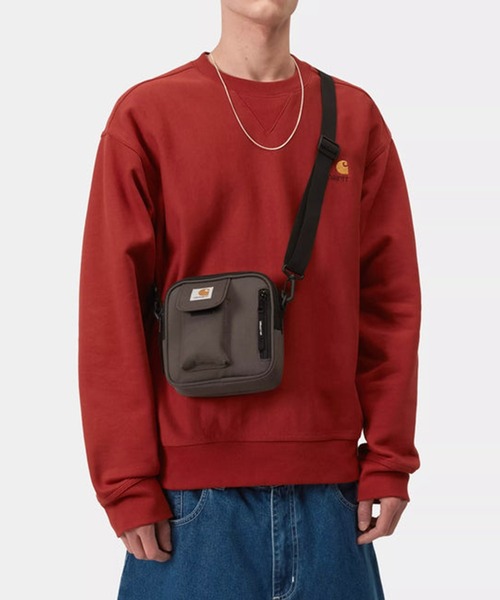 Carhartt WIP(カーハートダブリューアイピー)の「【Carhartt WIP】ESSENTIALS BAG SMALL(ショルダーバッグ・メンズ・ベージュ/ブラウン/ブラック/グリーン/ダークグリーン/グリーン系1/ライトブラウン/グレー・FREE)」の22枚目の写真