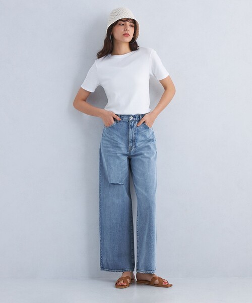 green label relaxing（グリーンレーベルリラクシング）の「クロス フラット サンダル（サンダル・レディース・ブラック/ブラウン/ゴールド・S/M/L）」の5枚目の写真