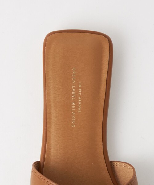 green label relaxing（グリーンレーベルリラクシング）の「クロス フラット サンダル（サンダル・レディース・ブラック/ブラウン/ゴールド・S/M/L）」の14枚目の写真
