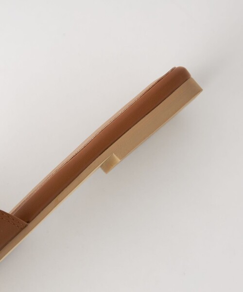 green label relaxing（グリーンレーベルリラクシング）の「クロス フラット サンダル（サンダル・レディース・ブラック/ブラウン/ゴールド・S/M/L）」の16枚目の写真