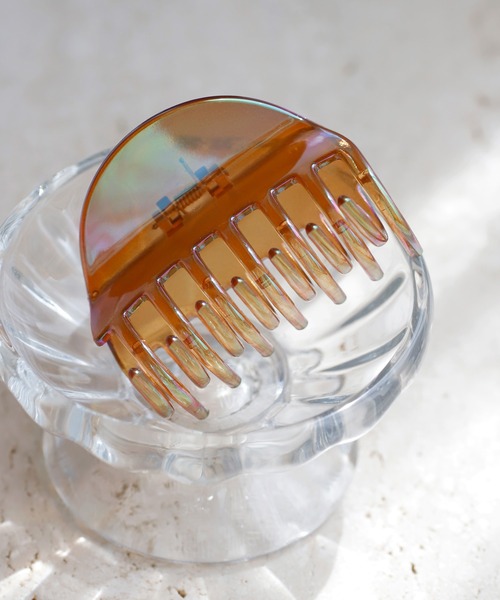 ZOZOTOWN限定】オーロラハーフムーンバンス（バレッタ/ヘアクリップ  