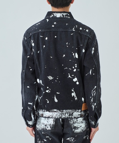 KHOKI（コッキ）の「【KHOKI / コッキ】Silver printed jacket（デニム