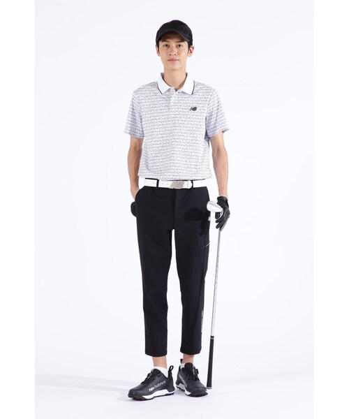 New Balance Golf(ニューバランスゴルフ)の「【new balance golf】COOLMAX ピクセルロゴ 半袖 ポロシャツ (MENS SPORT)(ポロシャツ・メンズ・ブラック/ブルー系その他2/ホワイト・MEDIUM/LARGE/X-LARGE)」の22枚目の写真