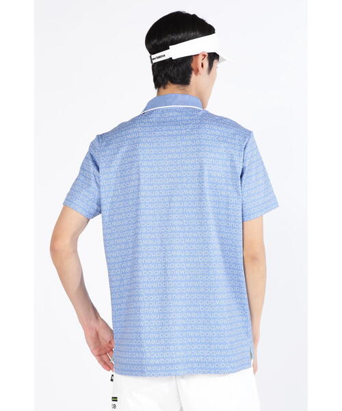 New Balance Golf(ニューバランスゴルフ)の「【new balance golf】COOLMAX ピクセルロゴ 半袖 ポロシャツ (MENS SPORT)(ポロシャツ・メンズ・ブラック/ブルー系その他2/ホワイト・MEDIUM/LARGE/X-LARGE)」の13枚目の写真