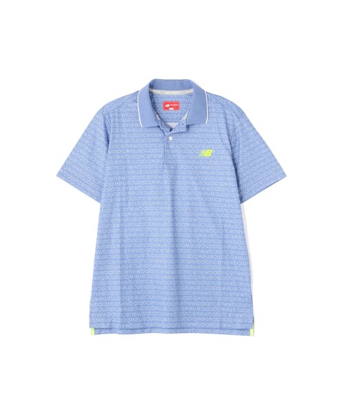 New Balance Golf(ニューバランスゴルフ)の「【new balance golf】COOLMAX ピクセルロゴ 半袖 ポロシャツ (MENS SPORT)(ポロシャツ・メンズ・ブラック/ブルー系その他2/ホワイト・MEDIUM/LARGE/X-LARGE)」の14枚目の写真