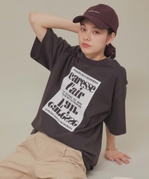 ROPE' PICNIC | 汗染み防止/オーバーサイズプリントTシャツ(Tシャツ/カットソー)