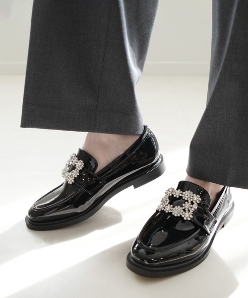 ビジューローファー（ローファー）｜AmiAmi（アミアミ）のファッション