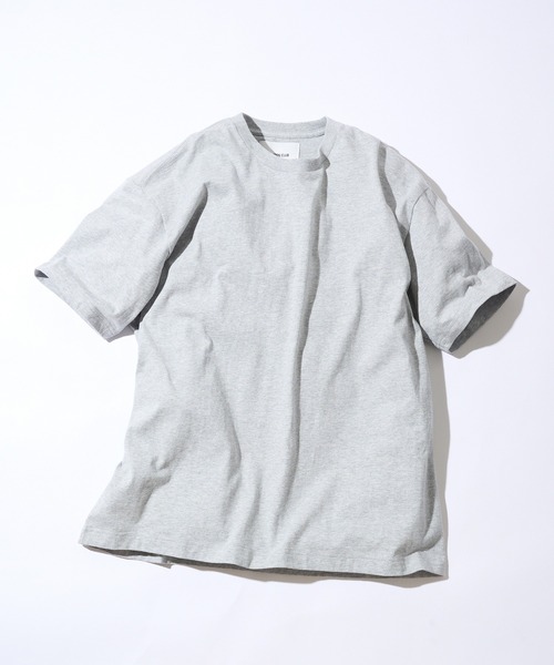 MAISON CLUB（メゾンクラブ）の「【SETUP7】Premium Cotton Over Size Tee オーバーサイズTee　プレミアムコットン100％　WILL（Tシャツ/カットソー・メンズ・ホワイト/ブラック/ネイビー/グレー/ヘザーグレー/カーキ/グレイッシュベージュ/ブラウン/グリーン・M/S/XL/L）」の12枚目の写真