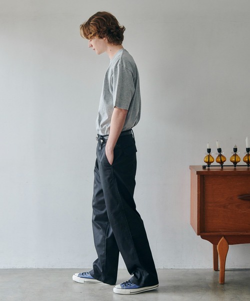 MAISON CLUB（メゾンクラブ）の「【SETUP7】Premium Cotton Over Size Tee オーバーサイズTee　プレミアムコットン100％　WILL（Tシャツ/カットソー・メンズ・ホワイト/ブラック/ネイビー/グレー/ヘザーグレー/カーキ/グレイッシュベージュ/ブラウン/グリーン・M/S/XL/L）」の20枚目の写真