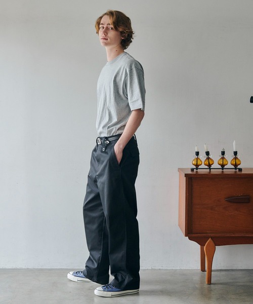 MAISON CLUB（メゾンクラブ）の「【SETUP7】Premium Cotton Over Size Tee オーバーサイズTee　プレミアムコットン100％　WILL（Tシャツ/カットソー・メンズ・ホワイト/ブラック/ネイビー/グレー/ヘザーグレー/カーキ/グレイッシュベージュ/ブラウン/グリーン・M/S/XL/L）」の16枚目の写真