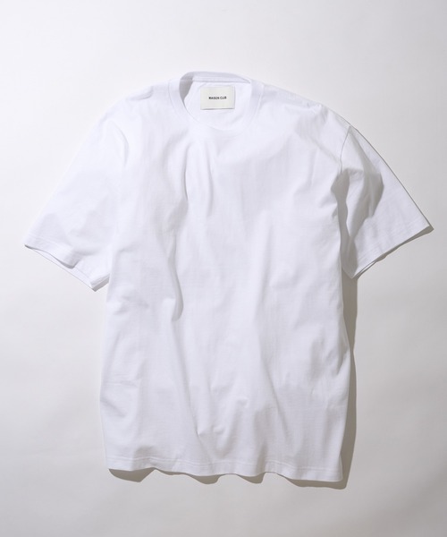 MAISON CLUB（メゾンクラブ）の「【SETUP7】Premium Cotton Over Size Tee オーバーサイズTee　プレミアムコットン100％　WILL（Tシャツ/カットソー・メンズ・ホワイト/ブラック/ネイビー/グレー/ヘザーグレー/カーキ/グレイッシュベージュ/ブラウン/グリーン・M/S/XL/L）」の21枚目の写真