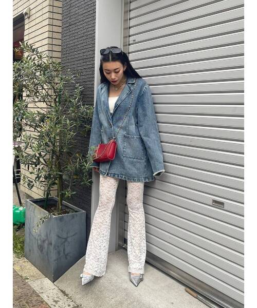 EVRIS（エヴリス）の「チェーンスリムショルダーBAG（ショルダーバッグ・レディース・シルバー/レッド/ブラック・FREE）」の19枚目の写真