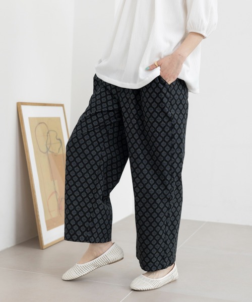 studio CLIP（スタディオクリップ）の「マルシェパンツ[プチ・プラス・トールサイズあり]（その他パンツ・レディース・その他1/その他5/その他2/その他3/その他4・ﾌﾘｰ(L)/TF/FREE/PF）」の4枚目の写真