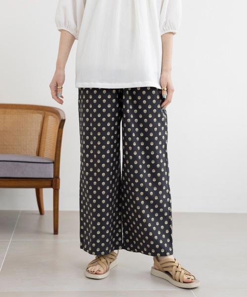 studio CLIP（スタディオクリップ）の「マルシェパンツ[プチ・プラス・トールサイズあり]（その他パンツ・レディース・その他1/その他5/その他2/その他3/その他4・ﾌﾘｰ(L)/TF/FREE/PF）」の5枚目の写真