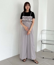 archives | ３ｗａｙフリルビスチェジャンプスーツ(つなぎ/オールインワン)