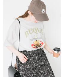 ◎パンケーキプリントTシャツ
