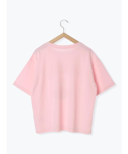 ehka sopo(エヘカソポ)の「◎パンケーキプリントTシャツ(Tシャツ/カットソー・レディース・オフホワイト/ピンク/サックスブルー・F)」の17枚目の写真