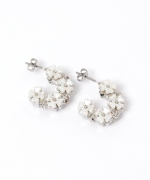 フラワーラインピアス / 121380