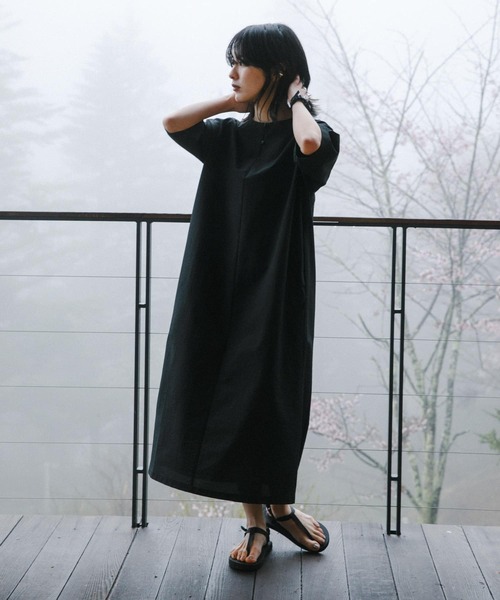 EKAL（エカル）の「『通気性/速乾』EASY BREEZY ONE-PIECE（ワンピース・レディース・ブルー/グレー/ブラック・ONE）」の17枚目の写真
