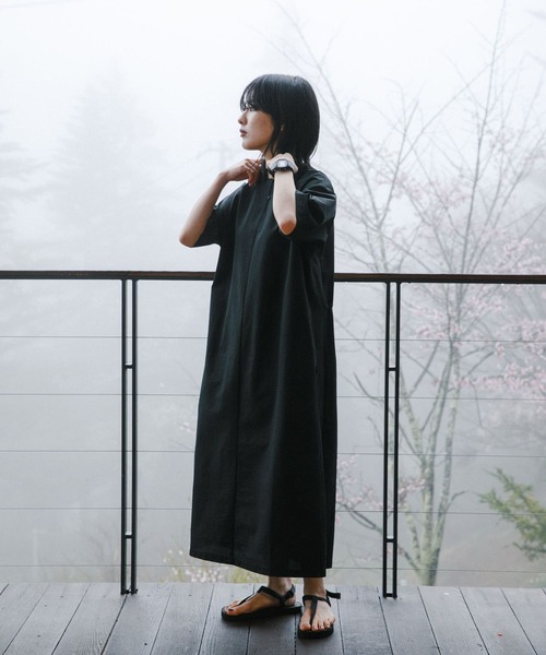 EKAL（エカル）の「『通気性/速乾』EASY BREEZY ONE-PIECE（ワンピース・レディース・ブルー/グレー/ブラック・ONE）」の18枚目の写真