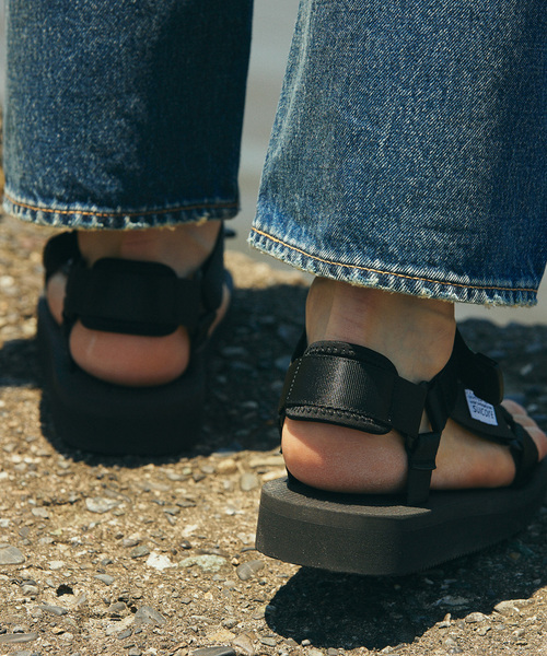 JOURNAL STANDARD relume（ジャーナルスタンダード　レリューム）の「SUICOKE DEPA-Cab（サンダル・メンズ・ブラック・26/27/28）」の3枚目の写真