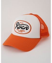 RVCA | RVCA メンズ OVAL ALL THE WAY TRUCKER キャップ 【2024年夏モデル】/ルーカ帽子(キャップ)