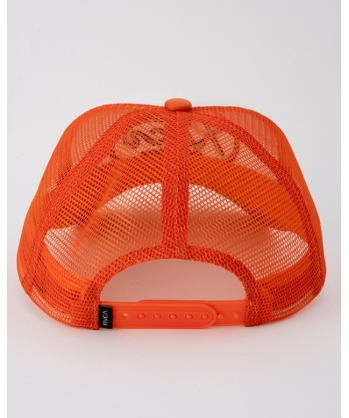 RVCA（ルーカ）の「RVCA メンズ OVAL ALL THE WAY TRUCKER キャップ 【2024年夏モデル】/ルーカ帽子（キャップ・メンズ・ブラック系その他/ブラック/ネイビー/オレンジ・FREE）」の7枚目の写真