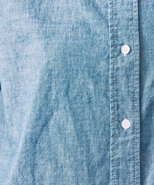 BABYLONE（バビロン）の「ダンガリーシャツ（シャツ/ブラウス・レディース・インディゴブルー・フリー）」の17枚目の写真
