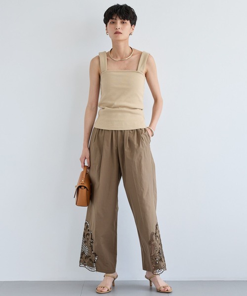 BARNYARDSTORM（バンヤードストーム）の「BARNYARDSTORM / ベアタンクトップ（タンクトップ・レディース・ホワイト/ブラック/ベージュ・FREE）」の6枚目の写真