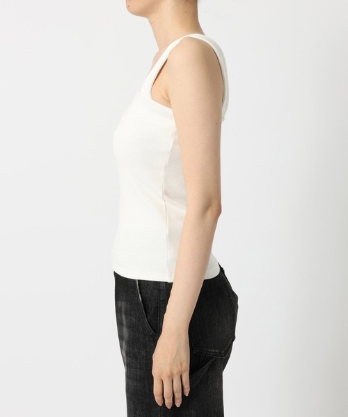 BARNYARDSTORM（バンヤードストーム）の「BARNYARDSTORM / ベアタンクトップ（タンクトップ・レディース・ホワイト/ブラック/ベージュ・FREE）」の12枚目の写真