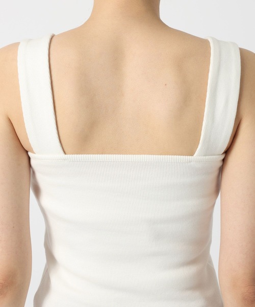 BARNYARDSTORM（バンヤードストーム）の「BARNYARDSTORM / ベアタンクトップ（タンクトップ・レディース・ホワイト/ブラック/ベージュ・FREE）」の4枚目の写真