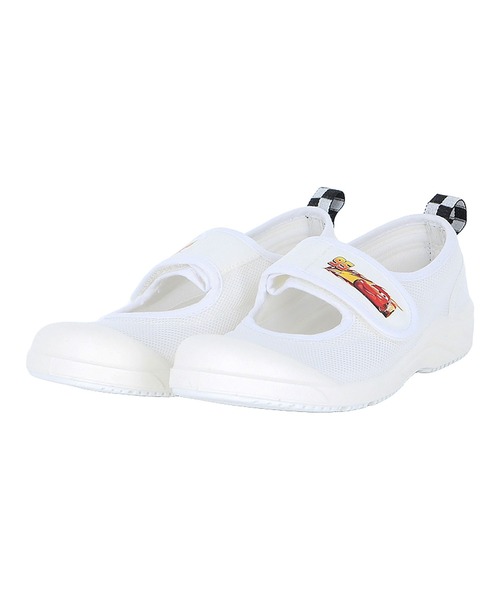 MoonStar(ムーンスター)の「【MoonStar/ムーンスター】DN LSバレーCA 上履き(スリッポン・キッズ・ホワイト・17.0cm/16.0cm/15.0cm/14.0cm/19.0cm/18.0cm)」の9枚目の写真